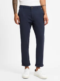 Jack & Jones Chinosy - JPSTMarco JJFury Mężczyźni Bawełna niebieski marmurkowy, 28-32 - Spodnie męskie - miniaturka - grafika 1