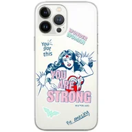Etui i futerały do telefonów - Etui DC dedykowane do Xiaomi REDMI 10 / REDMI NOTE 11 4G, wzór: Wonder Woman 025 Etui częściowo przeźroczyste, oryginalne i oficjalnie licencjonowane - miniaturka - grafika 1