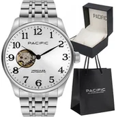 Zegarki męskie - Zegarek męski PACIFIC SARMAT-1701-01B AUTOMATYCZNY MECHANIZM - miniaturka - grafika 1