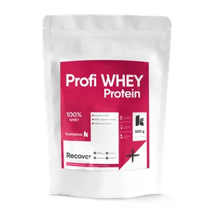 Profi WHEY Protein 500 g/16 porcji, truskawka - Odżywki białkowe - miniaturka - grafika 1
