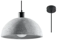 Lampy sufitowe - Industrialna lampa wisząca betonowa Z5-M26 - miniaturka - grafika 1