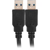 Kable komputerowe i do monitorów - LANBERG Kabel USB USB 0.5 m Czarny - miniaturka - grafika 1