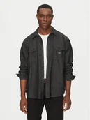 Koszule męskie - Guess Jeans Koszula M5RH56 D5M91 Czarny Comfort Fit - miniaturka - grafika 1