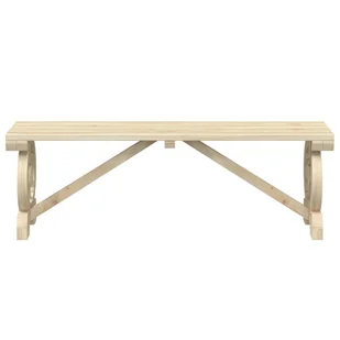 3-częściowy zestaw mebli ogrodowych, lite drewno jodłowe - Meble ogrodowe - miniaturka - grafika 10