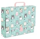 Teczki i skoroszyty - St.Majewski Teczka z rączką A4 XL Charming Cats - miniaturka - grafika 1