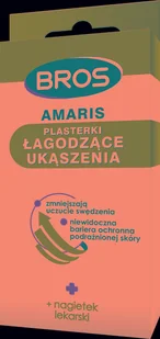 Bros Bros Amaris plasterki łagodzące ukąszenia 20 sztuk - Apteczki i materiały opatrunkowe - miniaturka - grafika 2