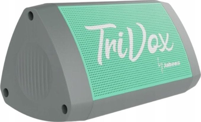 Głośnik Bluetooth Jabees Trivox 7w Wodoodporny Ip66 + Aux Radio Fm Microsd / Szaro - Zielony / Aqua
