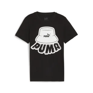 Puma Koszulka Ess+ Mid 90S Graphic 67972001 - Odzież sportowa dziecięca - miniaturka - grafika 1