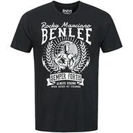 Koszulki męskie - Benlee Rocky Marciano Rocky Marciano męski T-shirt Lucius czarny czarny S 190665 - miniaturka - grafika 1