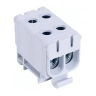 Pozostałe akcesoria sieciowe - Złączka kompaktowa na szynę, szara  6-50mm2 FLEAL-50/2 - miniaturka - grafika 1