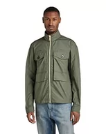 Koszulki męskie - G-STAR RAW Męska koszulka z długim rękawem, zielona (lt Hunter A790-8165), XL - miniaturka - grafika 1