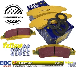 Przednie klocki YellowStuff + tarcze hamulcowe 330mm EBC seria PREMIUM Cadillac Escalade AWD 2009-2020 - Tarcze hamulcowe - miniaturka - grafika 8
