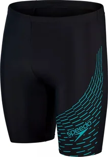 Speedo Męskie kąpielówki Speedo Medley Logo Jam Am black/aquarium rozmiar 28 - Kąpielówki męskie - miniaturka - grafika 1