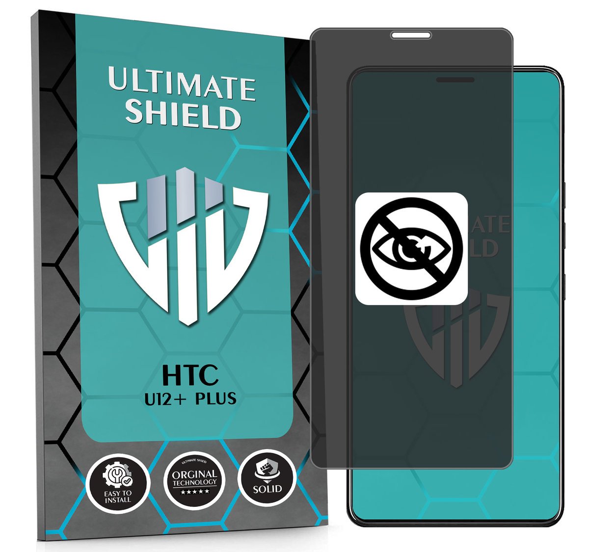 NAJLEPSZA FOLIA 5D ANTYSZPIEGOWSKA DO HTC U12+ PLUS HYDROŻELOWA MATOWA