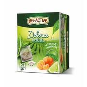 Herbata - Herbata Big-Active Mandarynka-Limonka Zielona 20 Kopert/30G - miniaturka - grafika 1