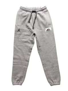 Spodenki męskie - Męskie spodnie dresowe sportowe Jordan szare DV7760-091 - grafika 1