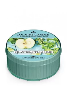 Świece - Country Candle Świeczka zapachowa Cilantro, Apple & Lime Daylight Candle 35 g - grafika 1