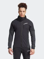 Odzież trekkingowa męska - adidas Polar IB1860 Czarny Slim Fit - miniaturka - grafika 1