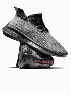 Buty męskie sneakersy - szare V5 T388 - Sneakersy męskie - miniaturka - grafika 3