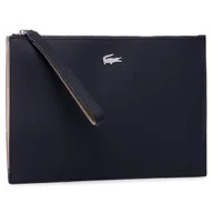 Torebki damskie - Torebka Lacoste Clutch NF2791AA Czarny - miniaturka - grafika 1