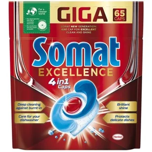 Somat Tabletki EXCELLENCE Excellence 4W1 51 szt EXCELLENCE - Środki do zmywarek - miniaturka - grafika 1