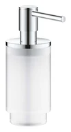 Mydelniczki i dozowniki mydła - Grohe Selection - Dozownik mydła w płynie, szkło/chrom 41028000 - miniaturka - grafika 1