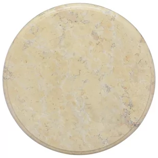 VidaXL Lumarko Blat do stołu, kremowy, 40 x 2,5 cm, marmur 149189 VidaXL - Blaty meblowe i parapety okienne - miniaturka - grafika 1