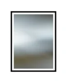 Lustra - Lavita Lavita LATONA Lustro prostokątne led 80x60 Czarne - miniaturka - grafika 1