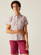 Koszulki sportowe damskie - Regatta Koszula funkcyjna "Mindano VIII" w kolorze fioletowym - miniaturka - grafika 1