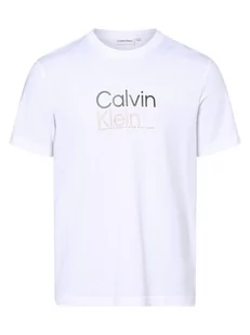 Calvin Klein - T-shirt męski, biały - Koszulki męskie - miniaturka - grafika 1