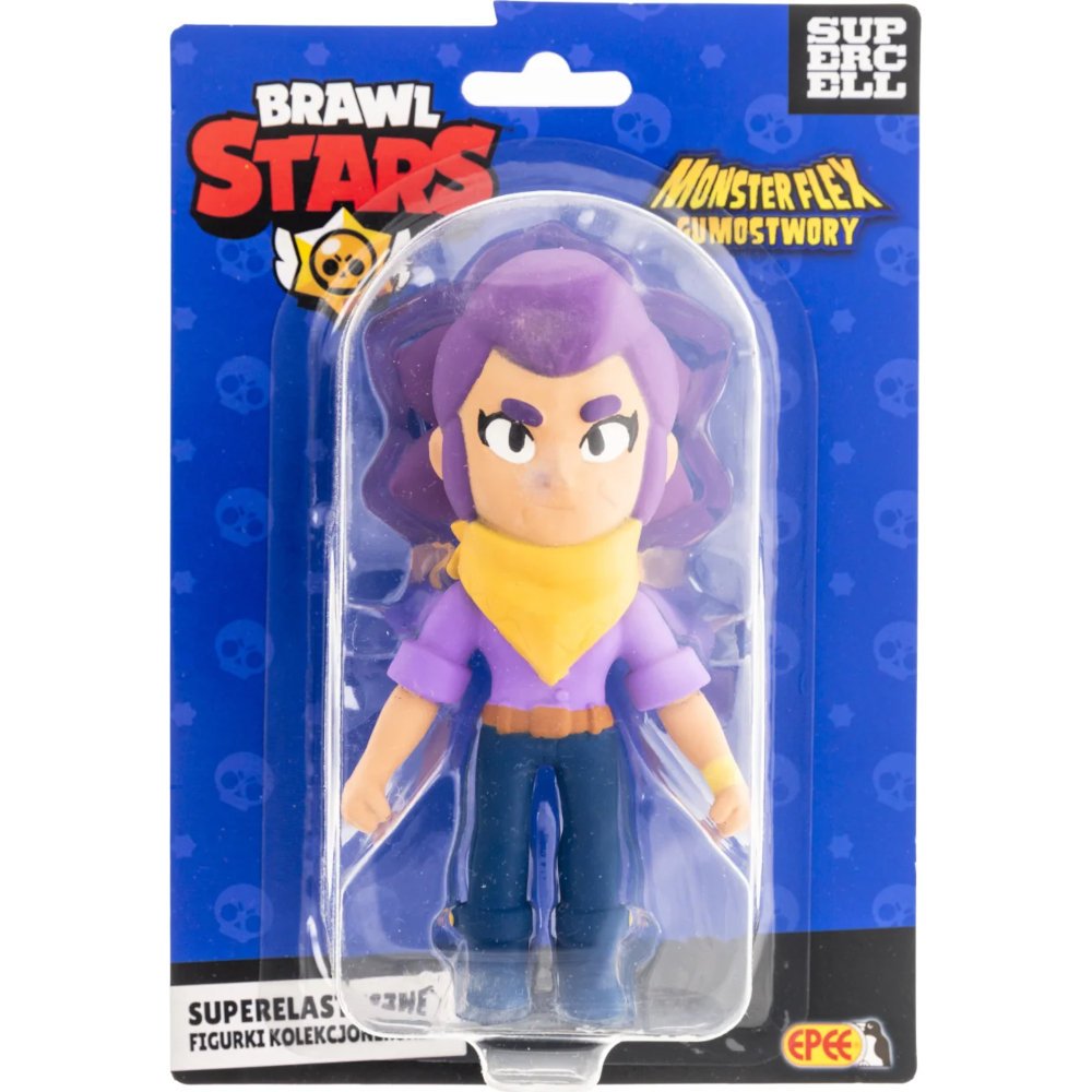 BRAWL STARS MONSTERFLEX ROZCIĄGLIWE GUMOSTWORY ORYGINALNA FIGURKA SHELLY