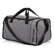 Torby sportowe - TORBA SPORTOWA FITNESS PODRÓŻNA METEOR ODYN 40L SZARO/CZARNA - miniaturka - grafika 1