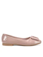 Baleriny - Clara Barson Baleriny WFA3513-1 Beżowy - miniaturka - grafika 1