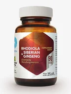 Suplementy naturalne - Hepatica RHODIOLA I SIBERIAN GINSENG 90 KAPS. - miniaturka - grafika 1