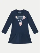 Sukienki i spódniczki dla dziewczynek - Guess Sukienka codzienna K3YK13 KA6W4 Granatowy Regular Fit - miniaturka - grafika 1