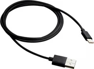 Kable USB - Kabel USB OEM Kabel USB A 3w1 do iPhone Lightning 8-pin + Typ C + Micro C171 czarny - miniaturka - grafika 1