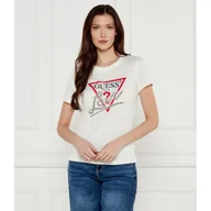 Koszulki i topy damskie - GUESS T-shirt Regular Fit - miniaturka - grafika 1