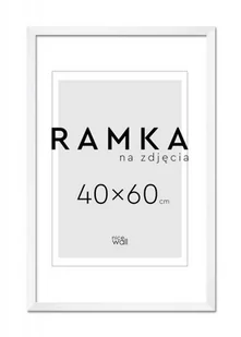 Ramka na zdjęcia 40x60 cm Biała - Ramki na zdjęcia - miniaturka - grafika 1