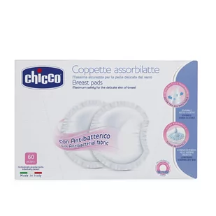 Chicco Antybakteryjne wkładki laktacyjne - 60 szt. 9050693 - Akcesoria do karmienia - miniaturka - grafika 1