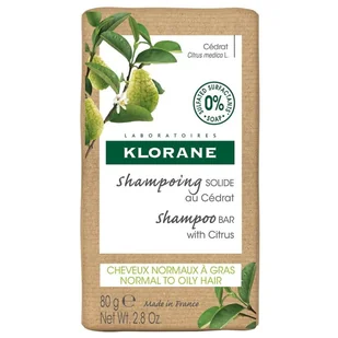 Klorane Solid Shampoo szampon w kostce do włosów normalnych i przetłuszczających się 80g - Szampony do włosów - miniaturka - grafika 1