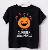 Koszulki dla dziewczynek - koszulka na dzień dyni dla dziecka - miniaturka - grafika 1