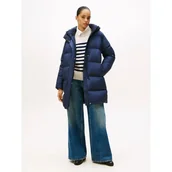 Płaszcze damskie - Tommy Hilfiger Puchowy płaszcz - miniaturka - grafika 1