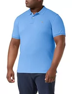 Koszulki męskie - GANT Oryginalna męska koszulka polo Pique SS Rugger, niebieski (pacific blue), XS - miniaturka - grafika 1