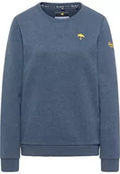 Swetry damskie - acalmar Sweter damski 34627000-AC01, ciemnoniebieski melanż, L, Ciemnoniebieski melanż, L - miniaturka - grafika 1