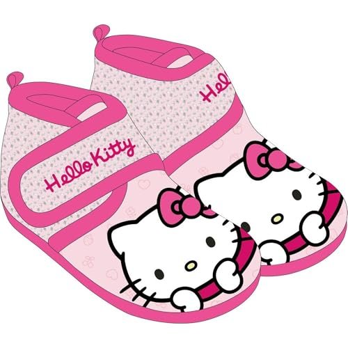 CERDÁ LIFE'S LITTLE MOMENTS Oficjalnie licencjonowane kapcie Hello Kitty Wygodne i miękkie antypoślizgowe kapcie, Hello Kitty, 29 EU