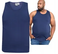 Koszulki męskie - DUŻE ROZMIARY Koszulka Fabio granatowa DUKE D555 4XL obw. 146cm - miniaturka - grafika 1