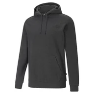 Bluzy sportowe damskie - Sweatshirt bluza z kapturem z małym logo Puma ESS TR - miniaturka - grafika 1