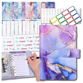 Notesy i bloczki - Organizer notes planer budżetowy zestaw segregator finansowy - miniaturka - grafika 1