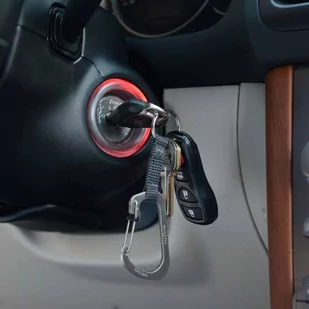 Nite Ize - SlideLock Key Ring #3 - Czarny - CSLW3-01-R6 - Breloki - miniaturka - grafika 2