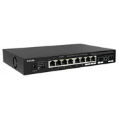 Switche - Switch Tenda TEM2010F (TEM2010F) Czarny - miniaturka - grafika 1